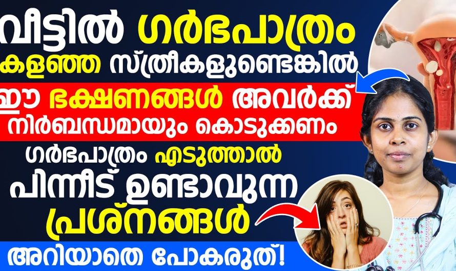 ഗ..ർ..ഭ പാത്രം എടുത്താൽ സ്ത്രീകൾക്ക് പിന്നീട് ഉണ്ടാവുന്ന പ്രശ്നങ്ങൾ അറിയാതെ പോകരുത്