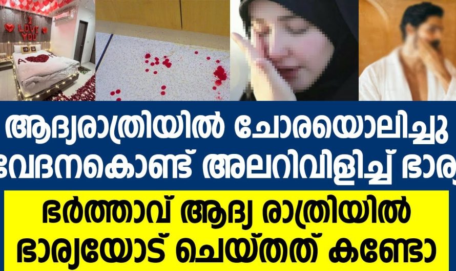 ആദ്യരാത്രിയിൽ ഭർത്താവ് ഭാര്യയോട് ചെയ്തത് കണ്ടോ | ഇങ്ങനെയുണ്ടോ ആണുങ്ങൾ