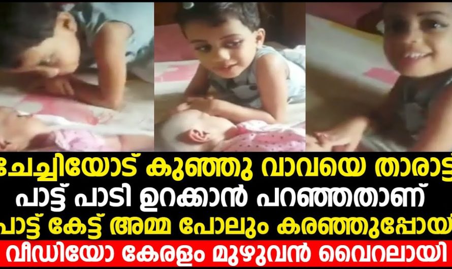 ചേച്ചിയോട് കുഞ്ഞു വാവയെ താരാട്ട് പാടി ഉറക്കാൻ പറഞ്ഞതാണ് പാട്ട് കേട്ട് ‘അമ്മ പോലും കരഞ്ഞുപ്പോയി