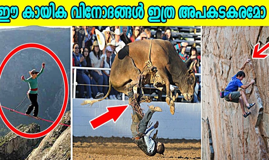 ലോകത്തിലെ ഏറ്റവും അപകടകരമായ കായിക വിനോദങ്ങൾ