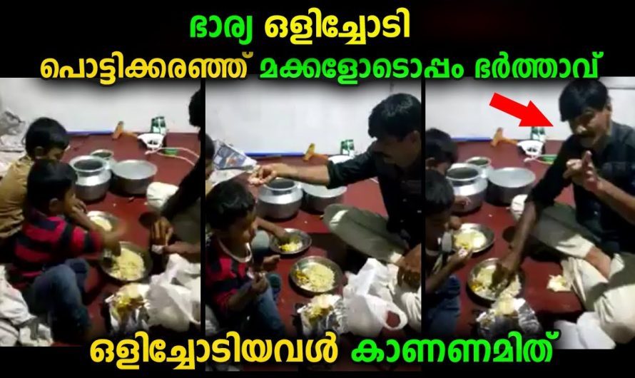 ഭാര്യ ഒളിച്ചോടി…ഭർത്താവിന്റെ ദയനീയാവസ്ഥ…സ്വന്തം സുഖം നോക്കി പോകുന്ന പെണ്ണുങ്ങൾ കാണണമിത്