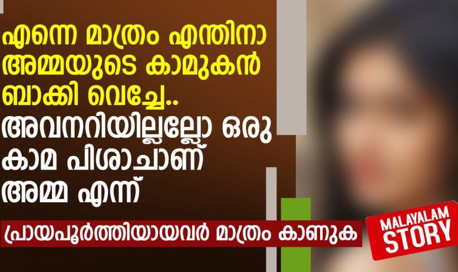 അവനറിയില്ലല്ലോ ഒരു കാ….മ പിശാചാണ് അമ്മ എന്ന്