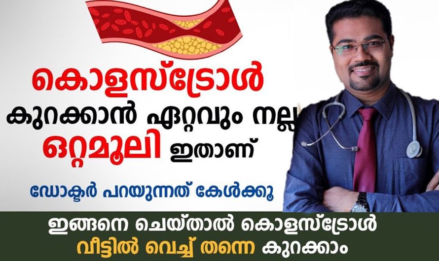 എത്ര കൂടിയ കൊളസ്ട്രോളും നോർമൽ ആകും പിന്നെ കൂടുകയും ഇല്ല