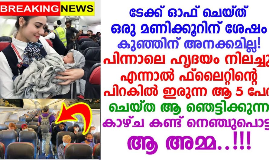 വിമാനത്തിൽ വച്ച് ഹൃദയം നിലച്ച ഈ കുരുന്നിന്‌ സംഭവിച്ചത് കണ്ടോ