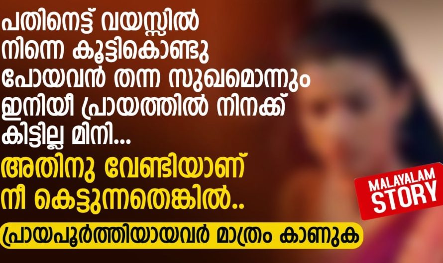 സുഖമൊന്നും ഇനിയീ പ്രായത്തിൽ നിനക്ക് കിട്ടില്ല, അതിനു വേണ്ടിയാണ് നീ കെട്ടുന്നതെങ്കിൽ
