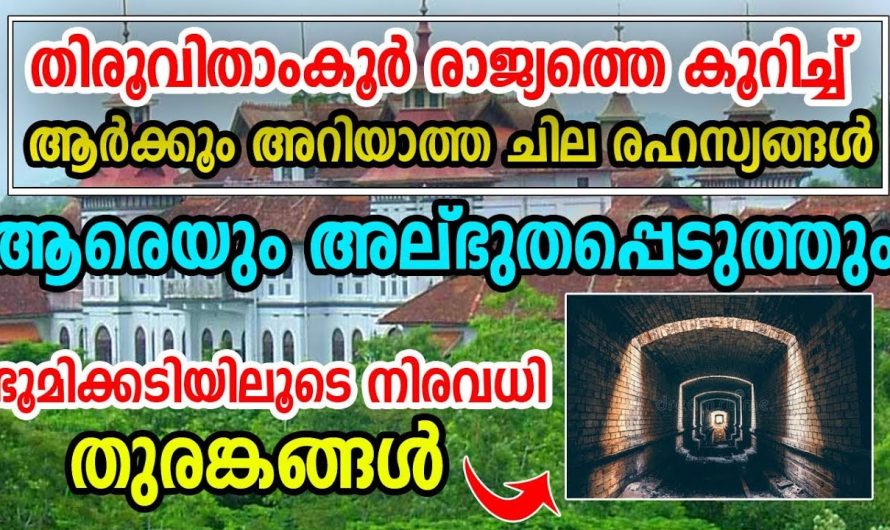 തിരുവിതാംകൂർ രാജ്യത്തെക്കുറിച്ചുള്ള രസകരമായ വസ്തുതകൾ