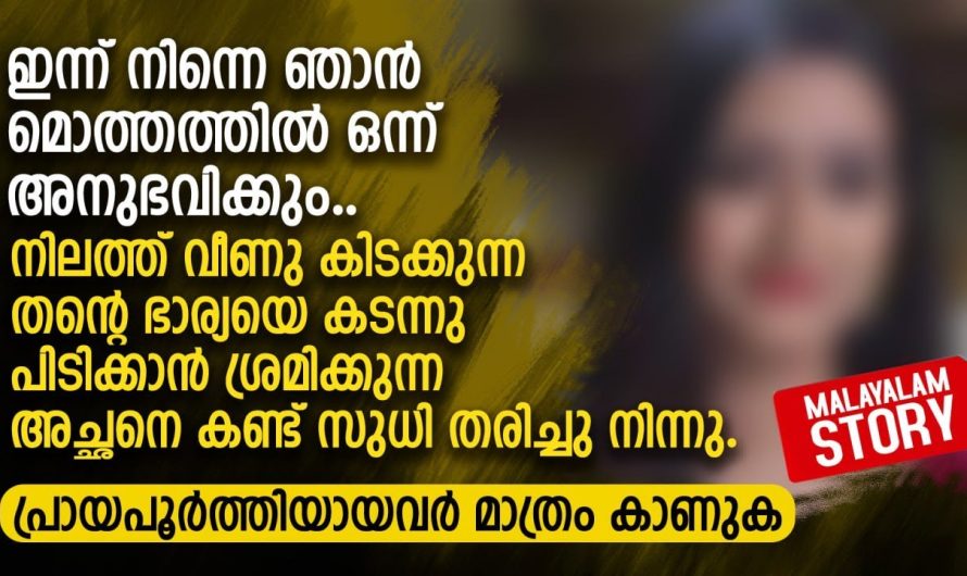 ഇന്ന് നിന്നെ ഞാൻ മൊത്തത്തിൽ ഒന്ന് അനുഭവിക്കും