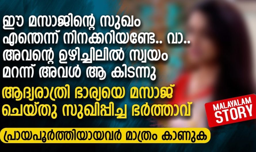 ഈ മസാജിന്റെ സുഖം എന്തെന്ന് നിനക്കറിയണ്ടേ.. വാ