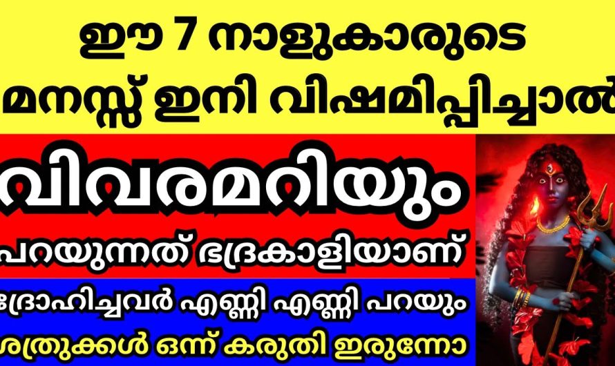 ഈ നാളുകാരുടെ ജീവിതത്തിൽ സൗഭാഗ്യം പിറക്കുന്നു