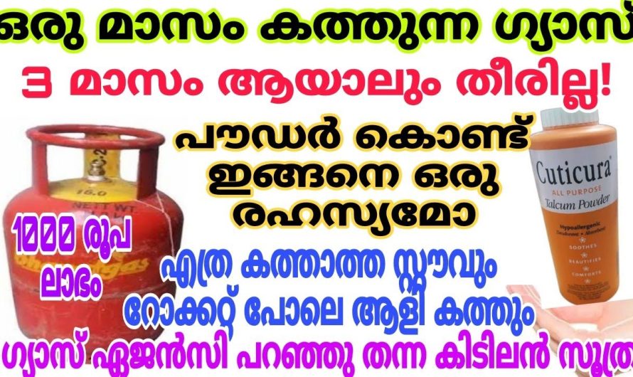 ഗ്യാസ് ഏജൻസി പറഞ്ഞു തന്ന സൂത്രം എത്ര ഉപയോഗിച്ചാലും ഗ്യാസ് തീരില്ല