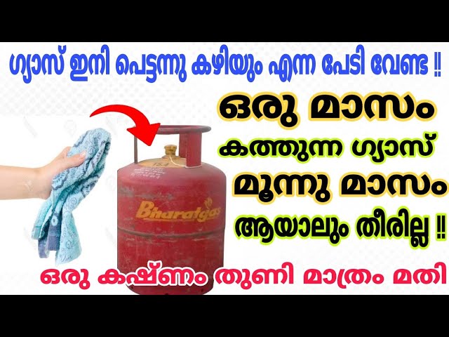 എത്ര ഉപയോഗിച്ചാലും ഗ്യാസ് സിലിണ്ടർ തീരില്ല ഇതുപോലെ ഒന്ന് ചൈതാൽ മാത്രം മതി